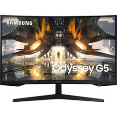 Монiтор CURVED LED LCD 32" Samsung Odyssey G5 S32AG552EI VA,ігровий,вигнутий,2560*1440,165 Гц,1мс,HDR10 LS32AG552EIXCI