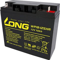 12V 18AH Акумуляторна батарея Kung Long WP18-12