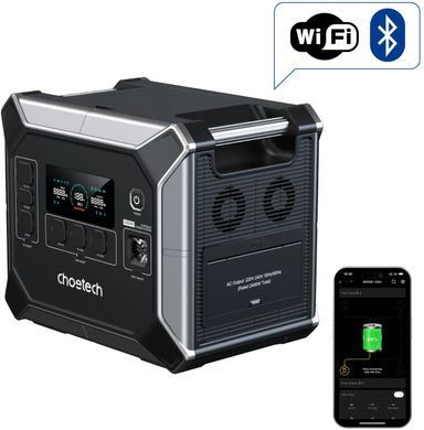 Зарядна станція Choetech BS067 Portable Power Station 2400W/2048 Вт&middot;год