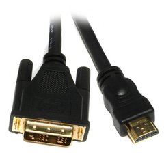 HDMI-DVI(18+1) Кабель Viewcon 3м., M/M, в блистере VD 066-3м.