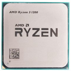 Процессор AMD Ryzen 3 1200 (3.1GHz 8MB 65W AM4) Tray YD1200BBM4KAF