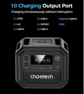 Зарядна станція Choetech Portable Power Station 2500W BS064