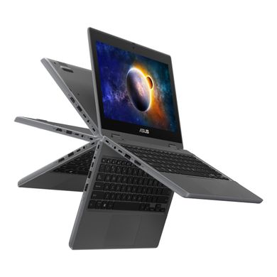 Ноутбук ASUS BR1100FKA-BP1593 11.6" HD Touch, Intel C N4500, 4GB, F256GB, UMA, NoOS, Чорний 90NX03A1-M00ZE0