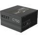 750W Блок живлення NZXT C Series ATX 80 Plus Gold V1Analog Full-modular Power Supply PA-7G1BB-EU