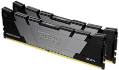 DDR4 3200 32GB KIT (16GBx2) Пам'ять ПК Kingston FURY Renegade Чорний KF432C16RB12K2/32