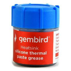 Термопаста Gembird 15 g, grey f.CPU&VGA,(4,63 W/m-K) TG-G15-02
