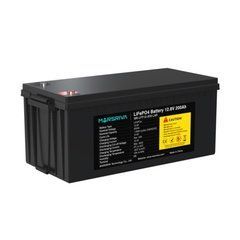 12V 200Ah Акумуляторна батарея Marsriva LiFePo4, 12,8 V/200Ah