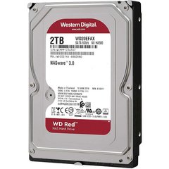 2Tb НЖМД WD 3.5" SATA 3.0 5400 256MB Red NAS WD20EFAX