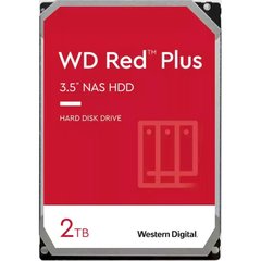 2TB Жорсткий диск WD 3.5" 5400 64MB SATA Red Plus NAS 5400rpm WD20EFPX