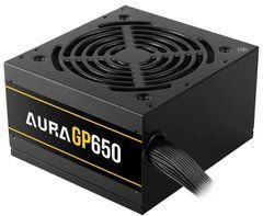 650W Блок живлення GAMDIAS AURA GP650 Power Supply Unit, EU Power Cord 4711514500363