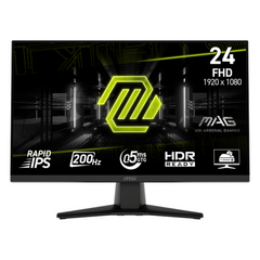 Монітор 23.8" MSI MAG 242F IPS,FHD(1920 x 1080),0,5ms,200Hz,178/178,DP,HDMI 9S6-3BC51T-001
