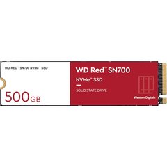 500GB WD Твердотельный накопитель SSD M.2 Red 2280 NVMe PCIe 3.0 4x SN700 WDS500G1R0C