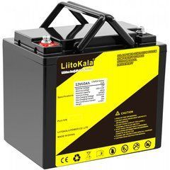 12V 60Ah Акумулятор для ДБЖ/інвертора LiitoKala LiFePO4 12V 60Ah