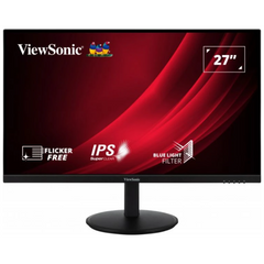 Монітор ViewSonic 27" 16:9 SuperClear IPS, 2560х1440, 75Гц, 5мс (GtG), HDR10, 2xHDMI/1xDP, SP (2.5 Вт VG2709-2K-MHD