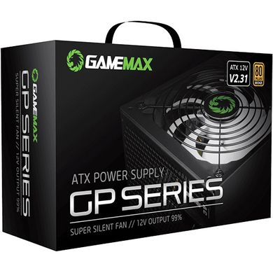 850W Блок живлення для ПК GameMax GP-850 850W, 80 Bronze,Smart fan 140mm OVP/UVP/OTP/OCP/OLP/OPP/SCP GP-850