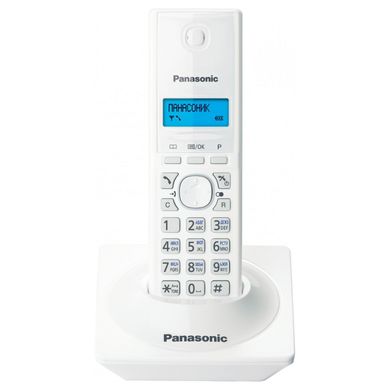 Радиотелефон DECT Panasonic KX-TG1711UAW White KX-TG1711UAW