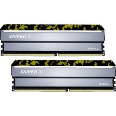 DDR4 3200 16G (2x8G) Память G.Skill SniperX 1.35V CL16 Digital Camo (box) F4-3200C16D-16GSXKB
