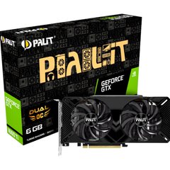 Відеокарта Palit GeForce GTX 1660 Ti DUAL OC 6GB GDDR6 NE6166TS18J9-1160C