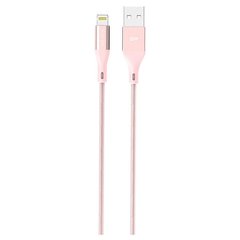 USB 2.0 - Lightning Кабель Lightning Silicon Power LK30AL 1m Pink SP1M0ASYLK30AL1P