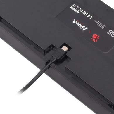 Клавіатура дротова A4Tech Bloody S98 Naraka USB, RGB підсвічування, BLMS Red Switch механічна ігрова