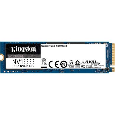 500GB Kingston Твердотільний накопичувач SSD M.2 NV1 NVMe PCIe 3.0 4x 2280 SNVS/500G