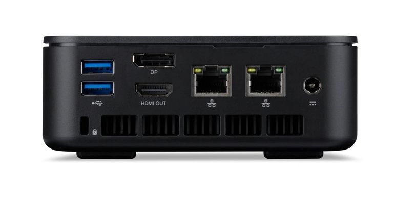 Barebone-неттоп Acer Veriton NUC 1502G-13U5U MFF, Intel i5-1334U, 2*SO-DIMM, M.2SSD, UMA, WiFi, без ОС DT.R6BEH.001
