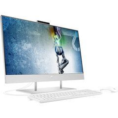 Персональний комп'ютер-моноблок HP All-in-One 27-dp0050ua 27FA/R5 4500U/8/256 SSD/UMA/NoODD/KM/W10SL/Natural Silver 429U8EA