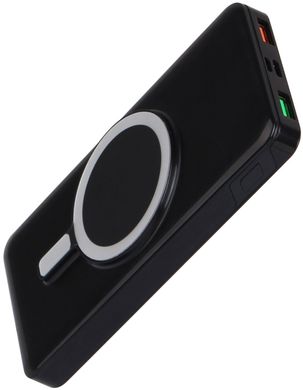 Зовнішній акумулятор (Power Bank) 2E Wireless 10000мА·год 20Вт PD, QC, чорний 2E-PB1001-BLACK