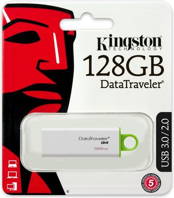 128GB Накопитель Kingston USB 3.0 DTI Gen.4 DTIG4/128GB