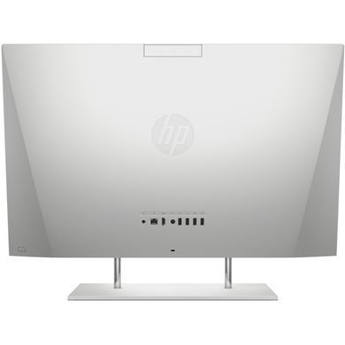 Персональний комп'ютер-моноблок HP All-in-One 27-dp0050ua 27FA/R5 4500U/8/256 SSD/UMA/NoODD/KM/W10SL/Natural Silver 429U8EA