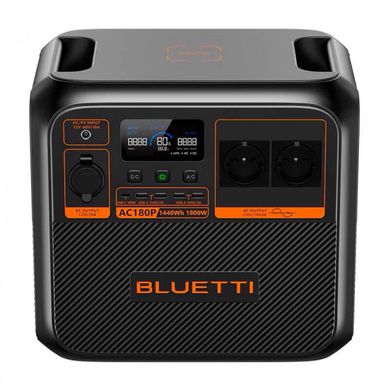 Зарядна станція Bluetti AC180P 1440Wh 400000mAh, 1800W PB931255
