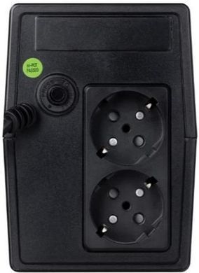 800VA ДБЖ Prologix 800 (PLP800VA2LED), Lin.int., AVR, 2 x євро
