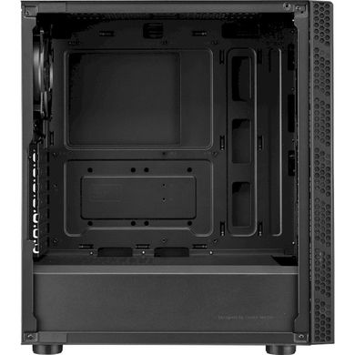 ATX без БЖ Корпус Cooler Master MasterBox MB600L V2/Black/SPCC/Metal Side panel/Brushed Front Panel (w/o ODD)/Mesh Intakes/1*120mm Fan MB600L2-KNNN-S00