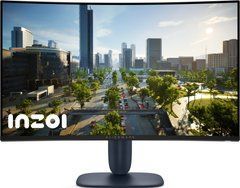 Монітор DELL 31.5" AW3225DM 2xHDMI, DP, USB, VA, 2560x1440, 180Hz, 1ms, DCI-P3 95%, CURVED, FreeSync, HDR 400 210-BQWN