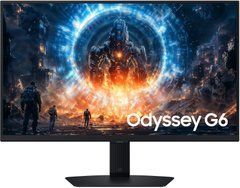 Монітор Samsung 27" Odyssey OLED G6 G60F HDMI, DP, USB, MM, IPS, 2560x1440, 350Hz, 1ms LS27FG606EIXUA