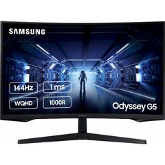 Монiтор CURVED LED LCD Samsung Odyssey G5 32" C32G55T VA, 144 Гц LC32G55TQWIXCI LC32G55TQWIXCI