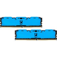 DDR4 3200 16GB (2x8Gb) Память Goodram Iridium Blue IR-XB3200D464L16SA/16GDC