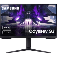 24" Монітор SAMSUNG Odyssey G3 ігровий VA,1920*1080,180 Гц,HDMI,DP LS24DG300EIXUA