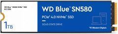 1TB WD Твердотільний накопичувач SSD M.2 Blue SN580 WDS100T3B0E