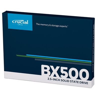 1TB Crucial Твердотельный накопитель SSD 2.5" BX500 SATA 3D TLC CT1000BX500SSD1