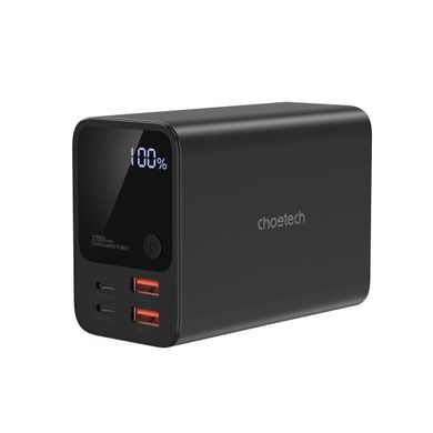 Зовнішній акумулятор (Power Bank) Choetech B635 27000 mA, QC/PD 222,5 Вт, чорний B635-BK