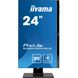 Монiтор IIYAMA 23.8" ProLite XUB2490HSUC IPS FHD, VGA, HDMI, DP, USB, вебк амера+мікрофон, HAS XUB2490HSUC-B1