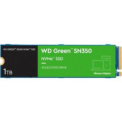 1TB WD Твердотільний накопичувач SSD M.2 Green PCIe NVMe WDS100T3G0C