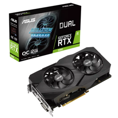 Відеокарта Asus GeForce RTX 2060/DUAL/OC/EVO/12GB/GDDR6 DUAL-RTX2060-O12G-EVO 90YV0CH7-M0NA00