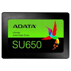 480GB ADATA Твердотельный накопитель SSD 2.5" SU650 SATA 3D TLC ASU650SS-480GT-R