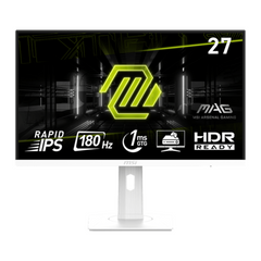 Монітор 27" MSI MAG 274PFW IPS, FHD (1920 x 1080) ,1ms ,180Hz ,178/178, DP/2HDMI 9S6-3CC29H-298