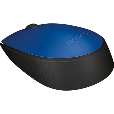 Мышь беспроводная Logitech M171 Blue/Black USB 910-004640
