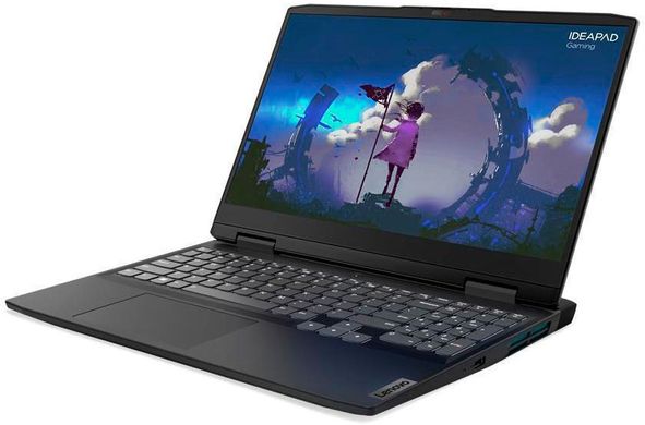 Ноутбук Lenovo IdeaPad Gaming 3 15IAH7 15.6FM/i5-12450H/16/512/RTX 3060 6GB/DOS/BL/Onyx Grey 82S900WHRA