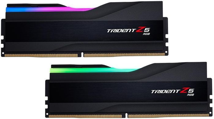 DDR5 6000 64GB KIT (32GBx2) Пам'ять до ПК G.Skill Trident Z5 RGB Black F5-6000J3040G32GX2-TZ5RK