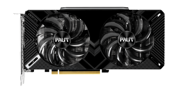 Відеокарта Palit GeForce RTX 2060 DUAL 12GB GDDR6 192bit DVI HDMI DP NE62060018K9-1160C